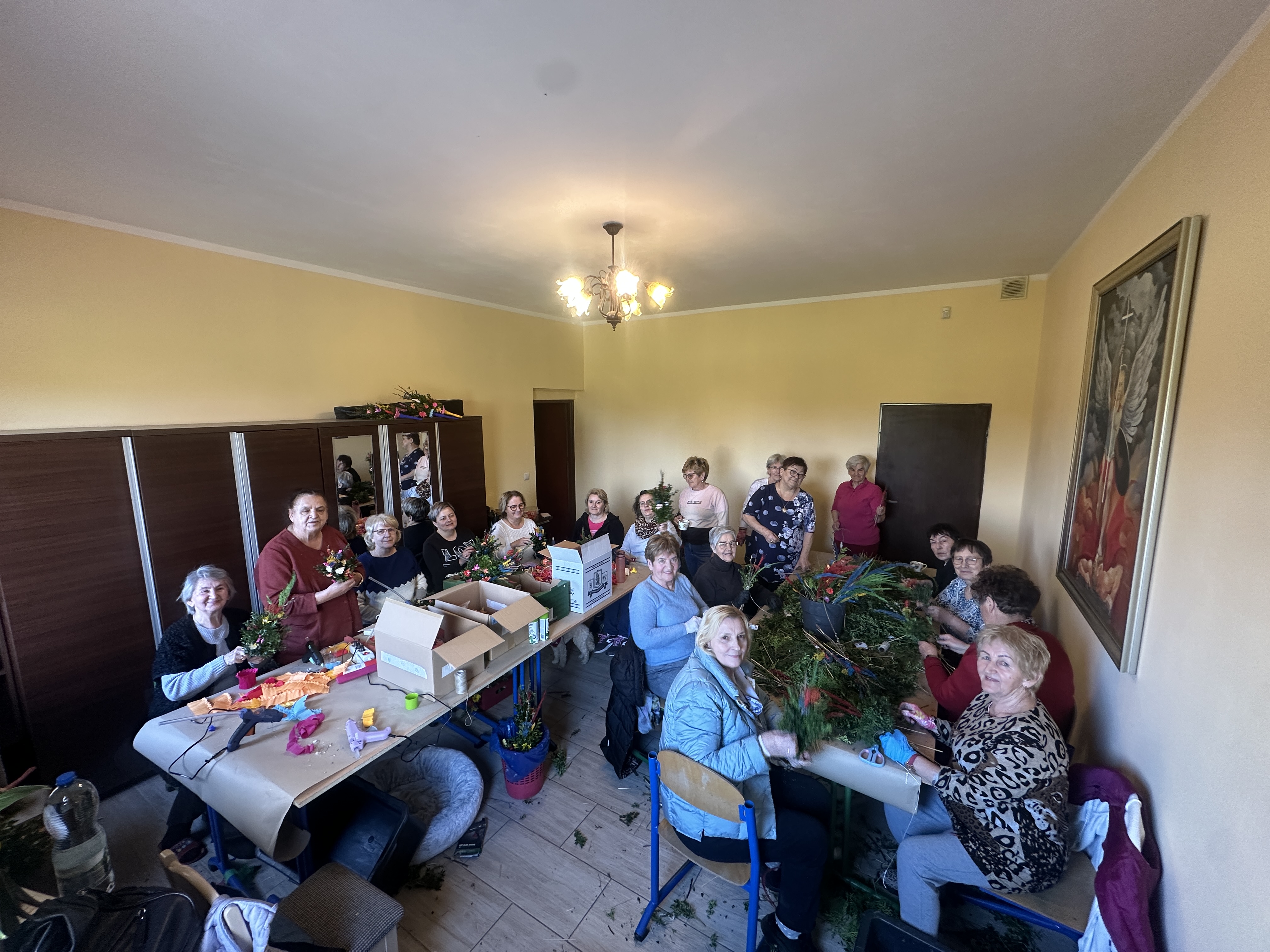 Warsztaty robienia Palm Wielkanocnych